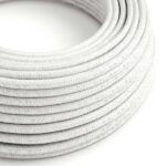 wit|glitter Creative-Cables snoer van viscose met glittereffect
