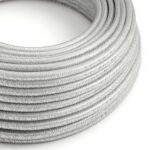 zilver|glitter Creative-Cables snoer van viscose met glittereffect