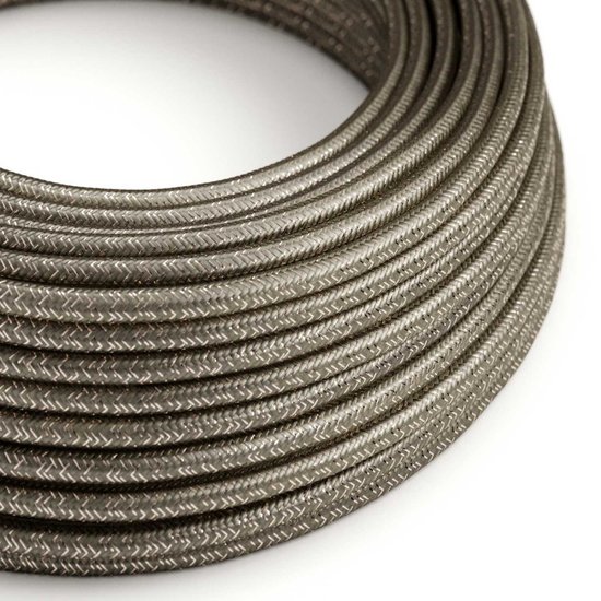 grey glitter iron cord roll