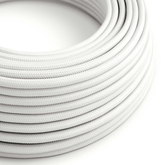 Bügeleisenband, weiß, Viskose, einfarbig | 10 cm mit einfarbigem Muster
