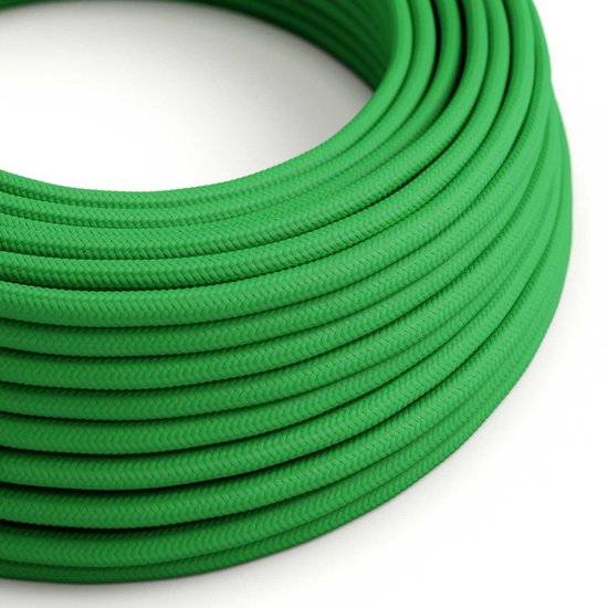 ThatsCreatief+ fabric covered cable green