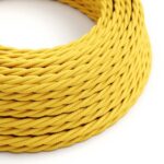 maisgeel Creative-Cables textielsnoer met gevlochten zijde-effect