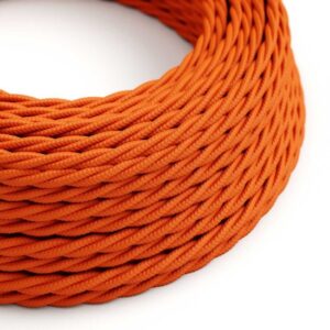 Flamoranje Creative-Cables Textil-Kabel mit geflochtenem Seiden-Effekt