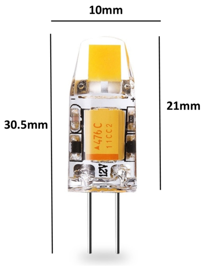 5 watt met steekpinnen