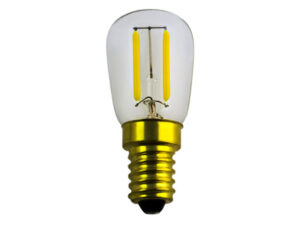 LED filament koelkastlamp ST26 E14 2W 2200K helder dimbaar