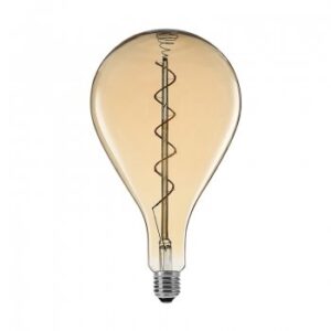 LED filament XXL lamp A165 E27 4W 2200K goud dimbaar