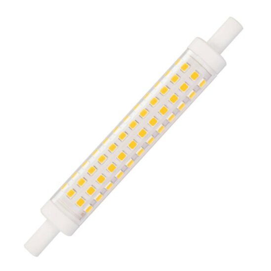 R7s LED buislamp 118mm 8W 2700K 900lm dun dimbaar