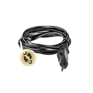 Aansluitsnoer Europlug (schuko) & GU10 fitting | 2 meter