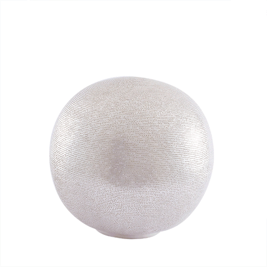 Led tafellamp Ball Filisky Small zilver | Ø20cm | E14 messing - Image 3
