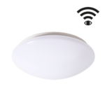 Tronix plafonnière 12W 3-CCT met bewegingssensor | Ø28 cm in wit