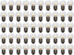 50 pieces LED Bulb E27 1W G45 Warm White 2400K