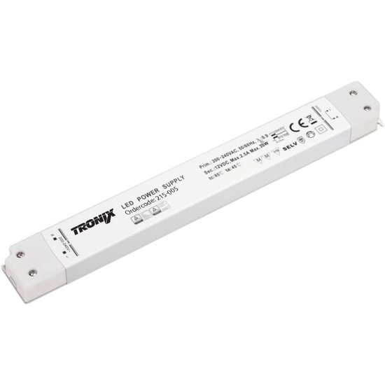 LED Driver DUN 12V (constant) - 30W - niet-dimbaar