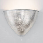 Led wandlamp Egg Filisky zilver | 28x20cm | E14 messing