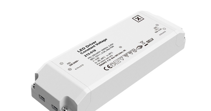 Détail d'une alimentation LED de notre propre gamme