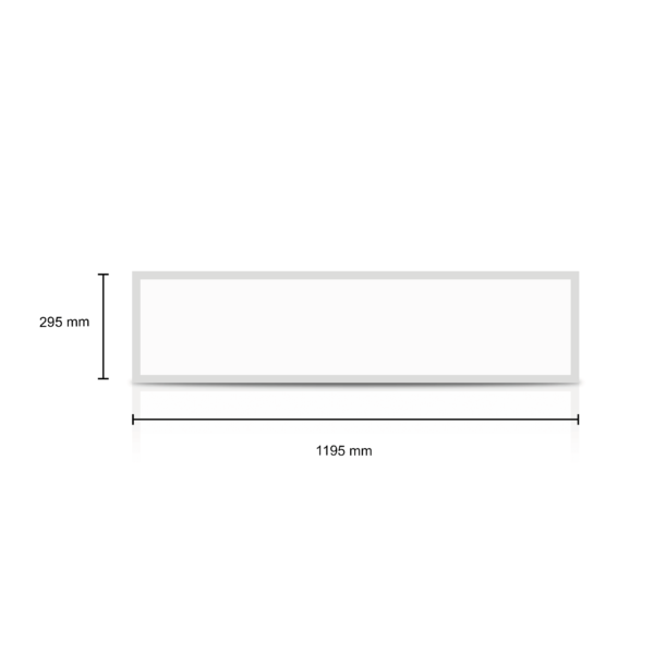 Led paneel 120x30cm | 3000K | 25W | IP54 | Back-lit – Bild 3