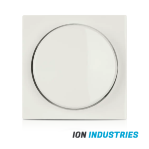 ION centraalplaat met dimmerknop enkelvoudig | V1/J1 | alpin wit