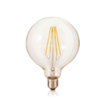 Led globe L E27 | 6,3W | 2700K | amber | dimbaar
