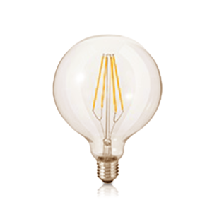 Led globe L E27 | 6,3W | 2700K | amber | dimbaar