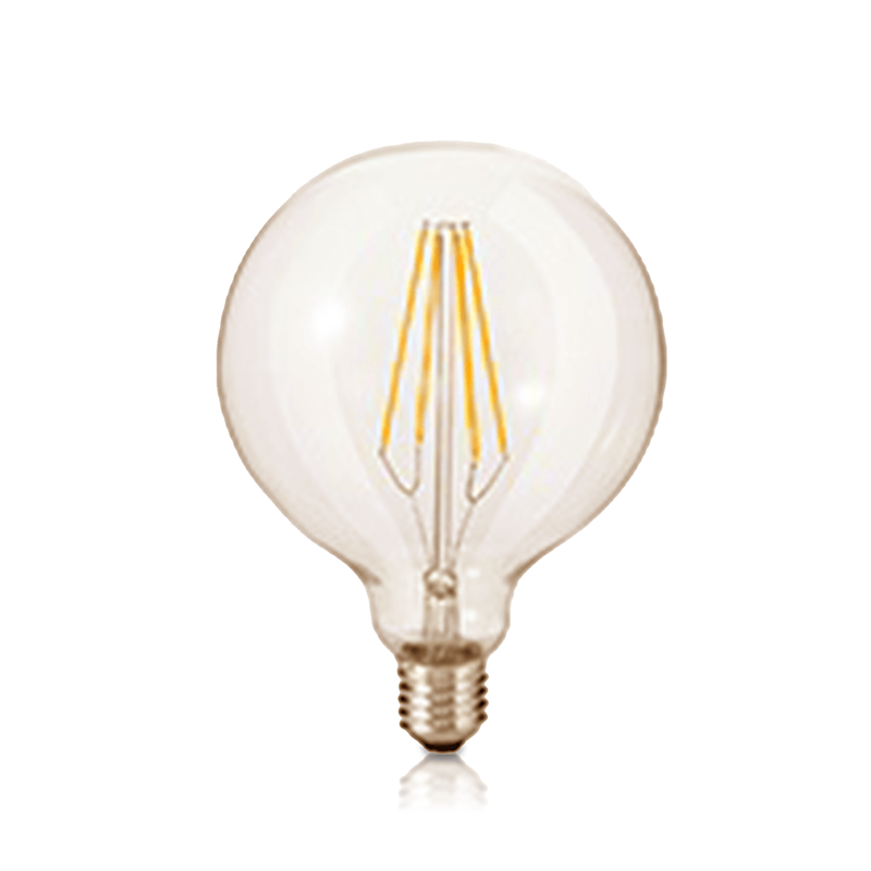 Led globe L E27 | 6,3W | 2700K | amber | dimbaar