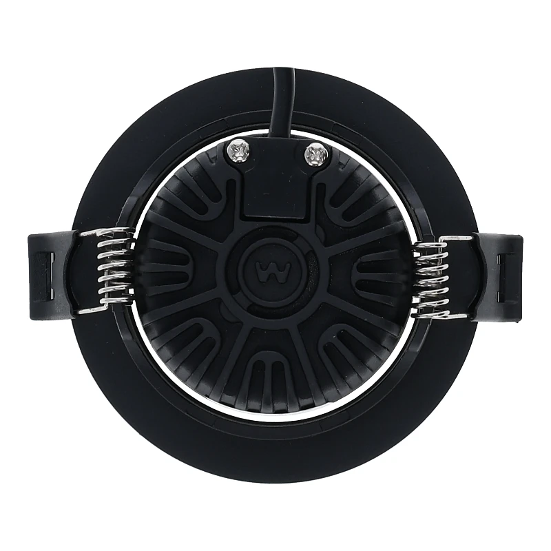 Varda slim-fit led inbouwspot | 5W | dim-to-warm | zwart - Afbeelding 5