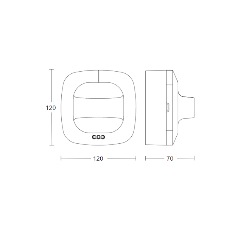 Steinel Dual HF COM1 AP aanwezigheidsmelder - Afbeelding 2