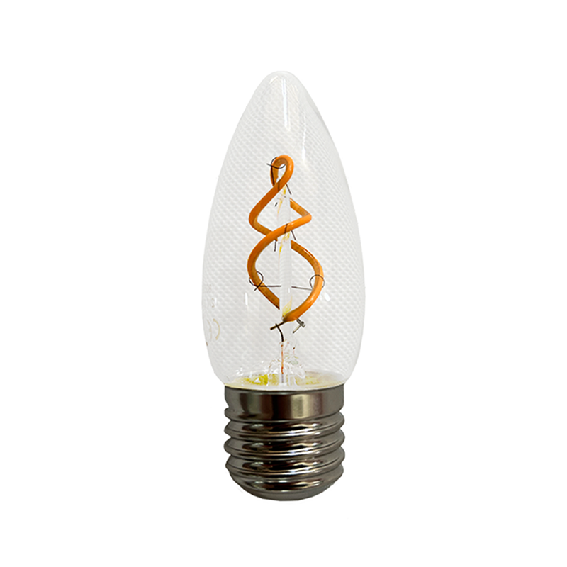 Led kaars E27 | 2W | 2200K | helder | dimbaar - Afbeelding 3