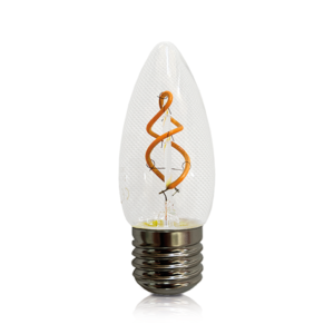 Led kaars E27 | 2W | 2200K | helder | dimbaar