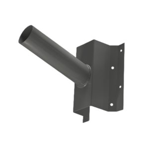 Muursteun voor straatlamp | Ø60 mm | antraciet