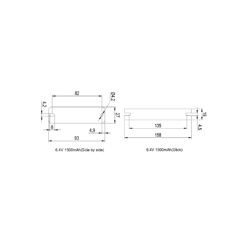 Noodunit 2W | 10–60V DC | accu tot 3 uur - Afbeelding 3