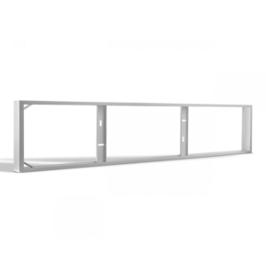 Opbouwframe voor led paneel 150x30 cm | wit