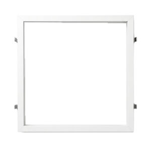 Inbouwframe voor led paneel 60x60 cm | veerklemmen