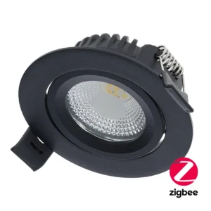Varda Zigbee led inbouwspot | RGB+CCT | 5W | zwart