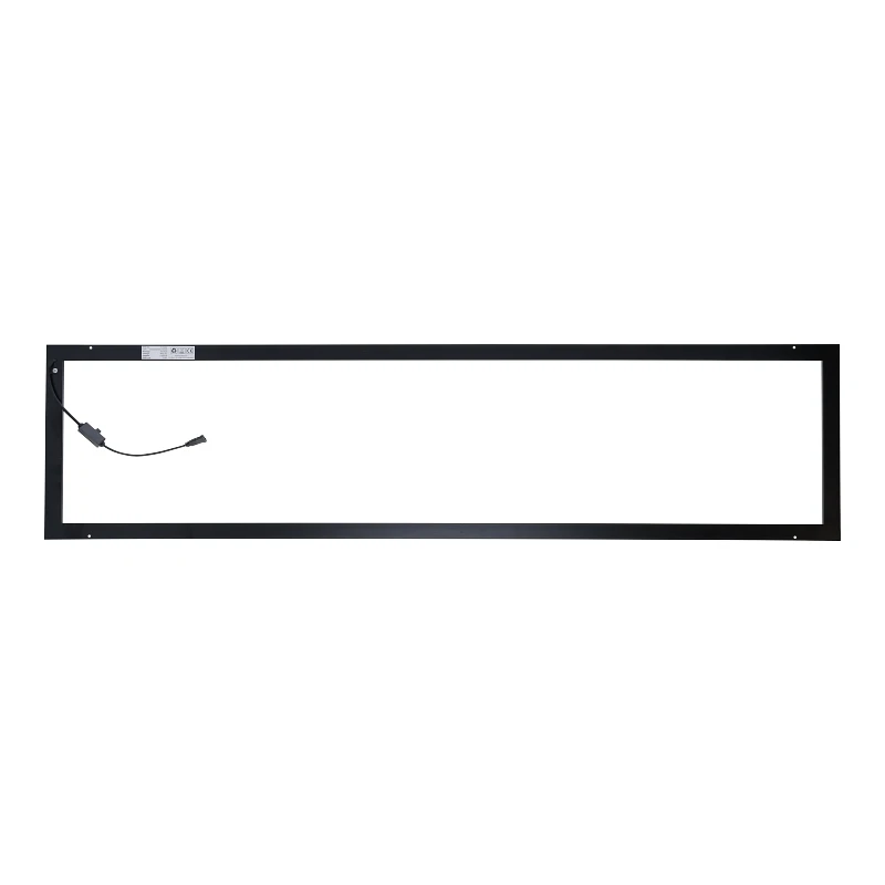 Frame led paneel | 120x30 cm | 40W | CCT | zwart - Afbeelding 7