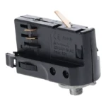 Pendeladapter voor 3-fase rail | zwart | 7 cm