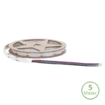 COB ledstrip | 24V | 5 m | 16W/m | RGB | IP65