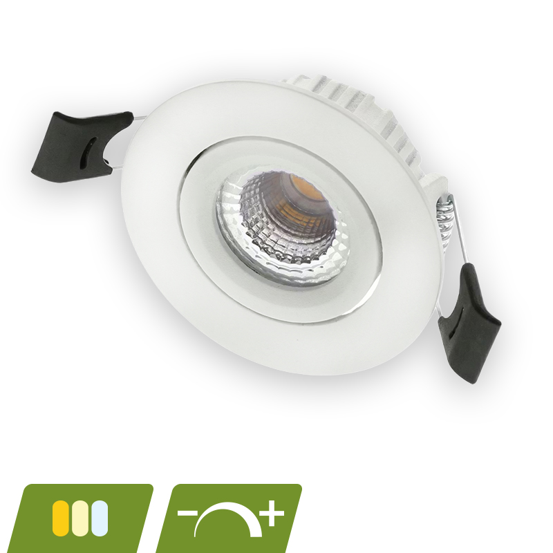 Pollux slim-fit led inbouwspot | 5W | wit | 2700K / 3000K / 4000K CCT