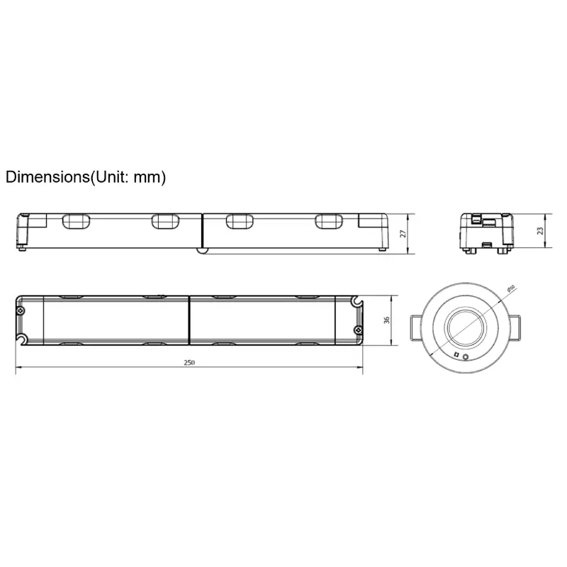 Led noodverlichting inbouwspot | open ruimte en gangpad | wit - Afbeelding 4
