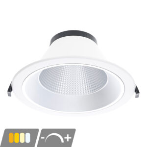 ESPA led downlight | 15/20/25/30W | zaagmaat Ø195–220 mm | CCT