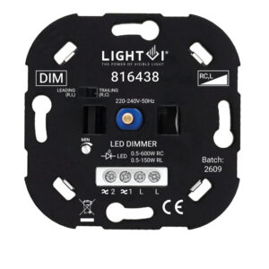 TRIAC led dimmer 0,5–600W | wisselschakeling