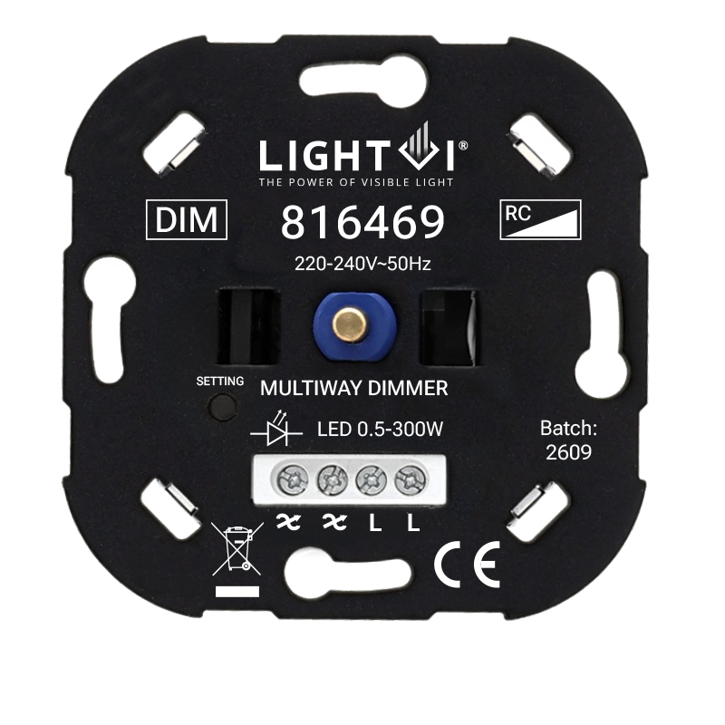 TRIAC led dimmer 0,5–300W | master-master