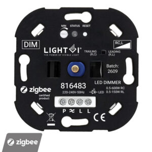 Zigbee TRIAC led inbouwdimmer | tot 300W
