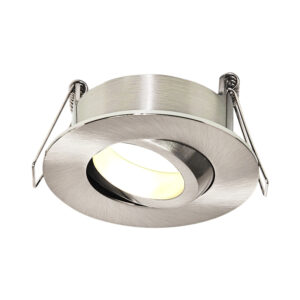 Hessle GU10 inbouwarmatuur | kantelbaar | IP65 | zilver
