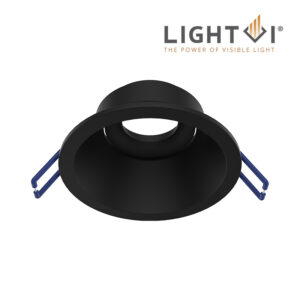 Opos GU10 recessed light | IP20 | black