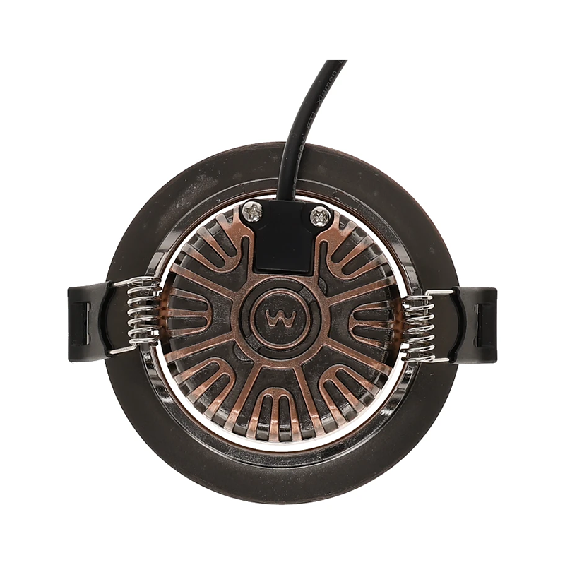 Turin slim-fit led inbouwspot | 4/6W | CCT | brons - Image 2