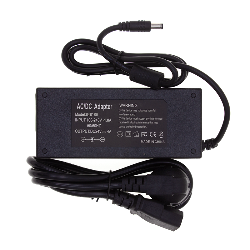 Ledstrip voeding | 24V DC | 96W | adapter