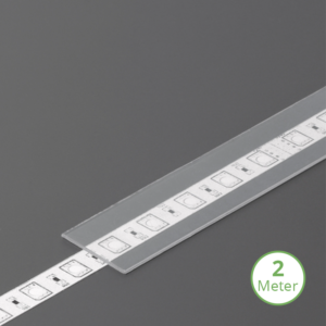 Transparante schuifcover voor CABI12 ledprofiel | 2 meter