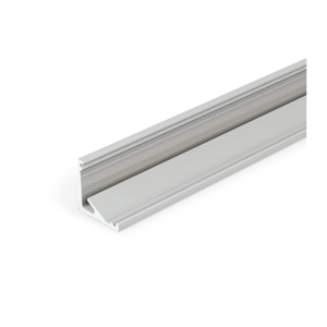 CABI12 aluminium hoekprofiel voor ledstrip | 2 meter | zilver