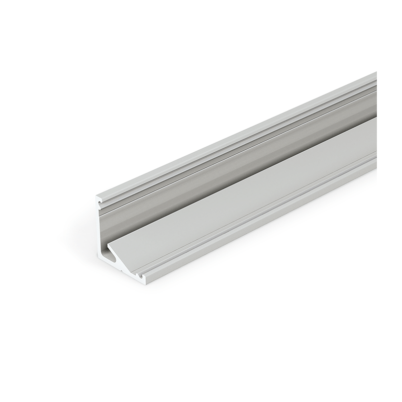 CABI12 aluminium hoekprofiel voor ledstrip | 2 meter | zilver