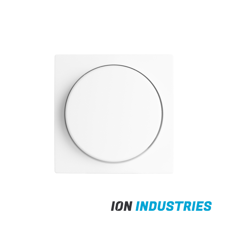 ION centraalplaat met dimmerknop enkelvoudig voor indicatielamp | V1/J1 | alpin wit