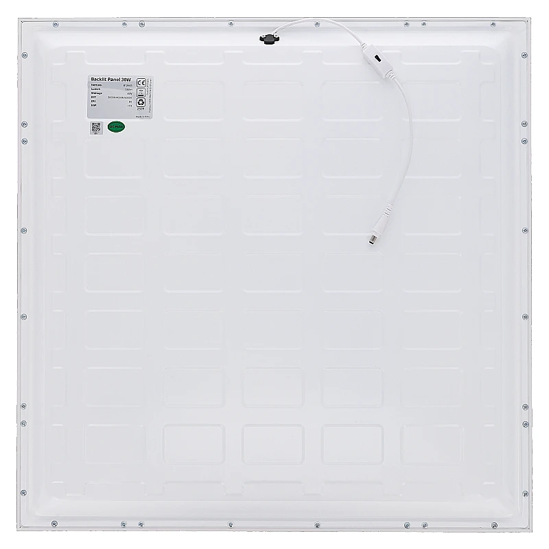 Europa led paneel | 62x62 cm | 30W | CCT | aan/uit | wit - Image 5